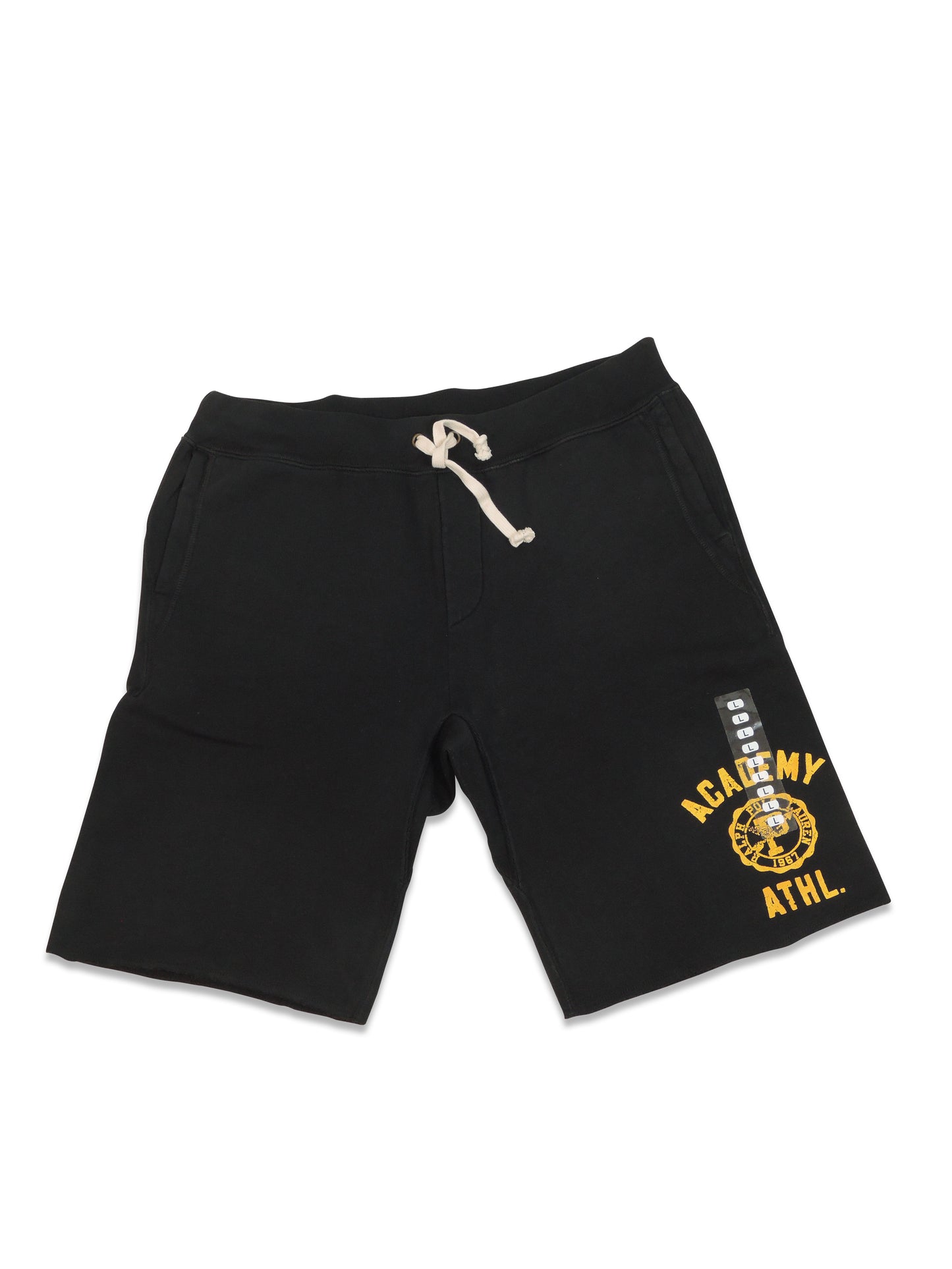 Polo Ralph Sport Shorts Academy Black & Yellow