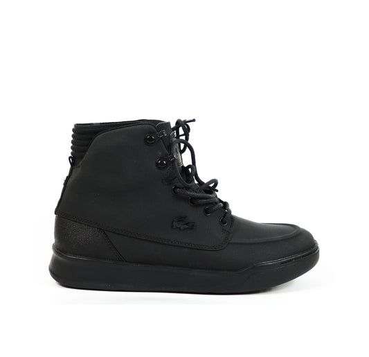BLACK LACOSTE BOOTS EXPLORATEUR TECHH TEXTILE WATERPROOF HYDROGUARD