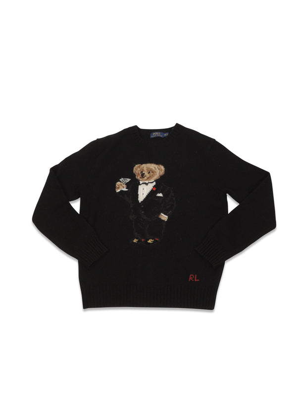 Polo Ralph Lauren Chasmer Martini Bear Sweather