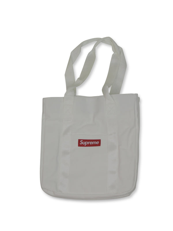 Supreme White Tote bag